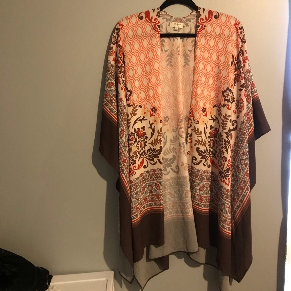 Umgee shawl duster cardigan size medium large